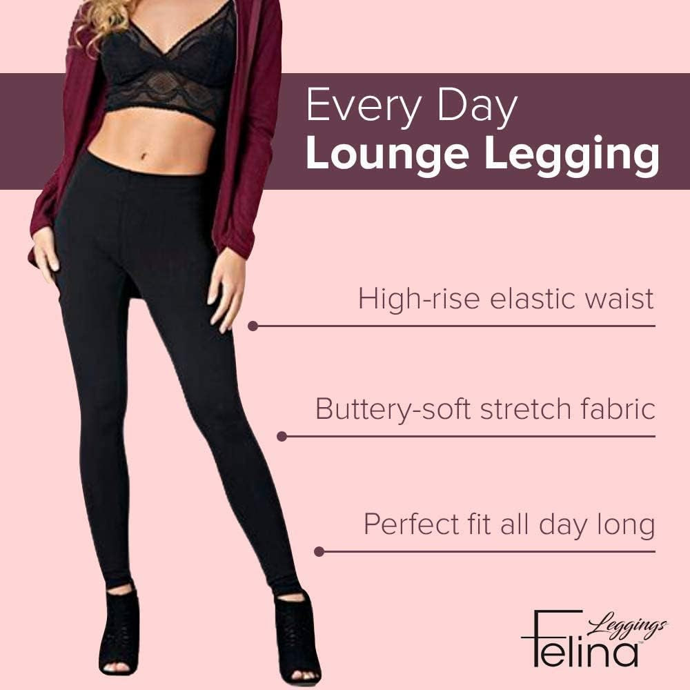 Women's Velvety Soft Leggings - Style 2801, Lightweight Yoga Pants with 4-Way Stretch and Breathable Fabric