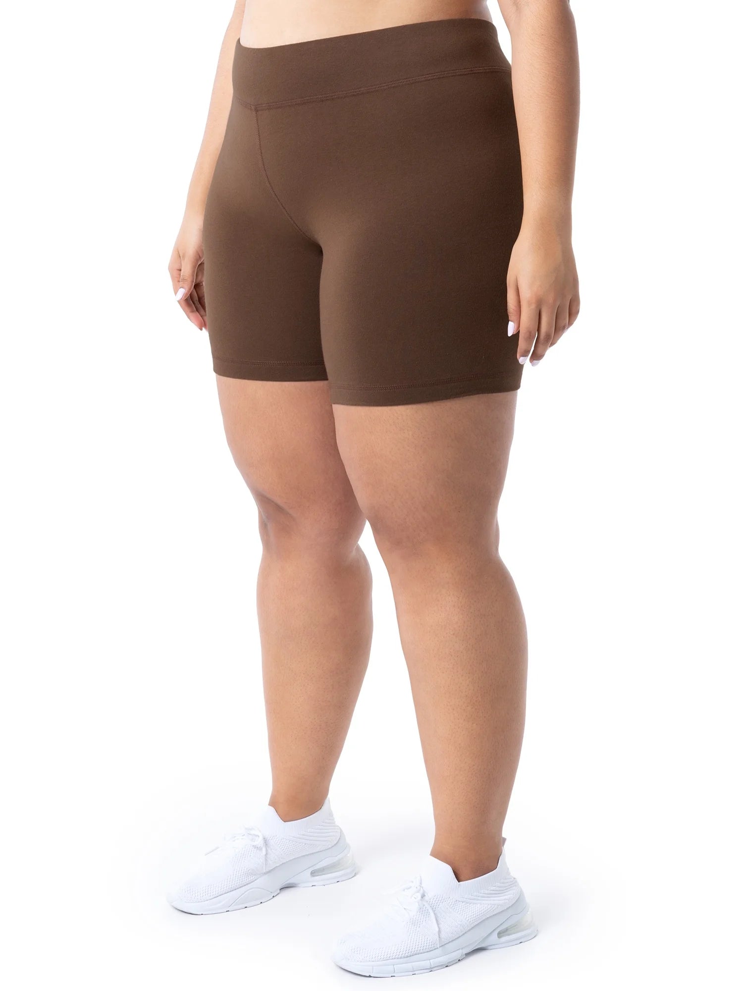 Women'S plus Size Core Active Dri-Works Bike Short, 2-Pack